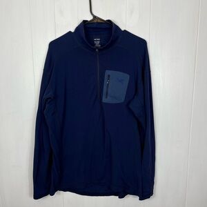 ARC’TERYX Thermo Base Layer 1/4 Zip Under Shirt Sz XL